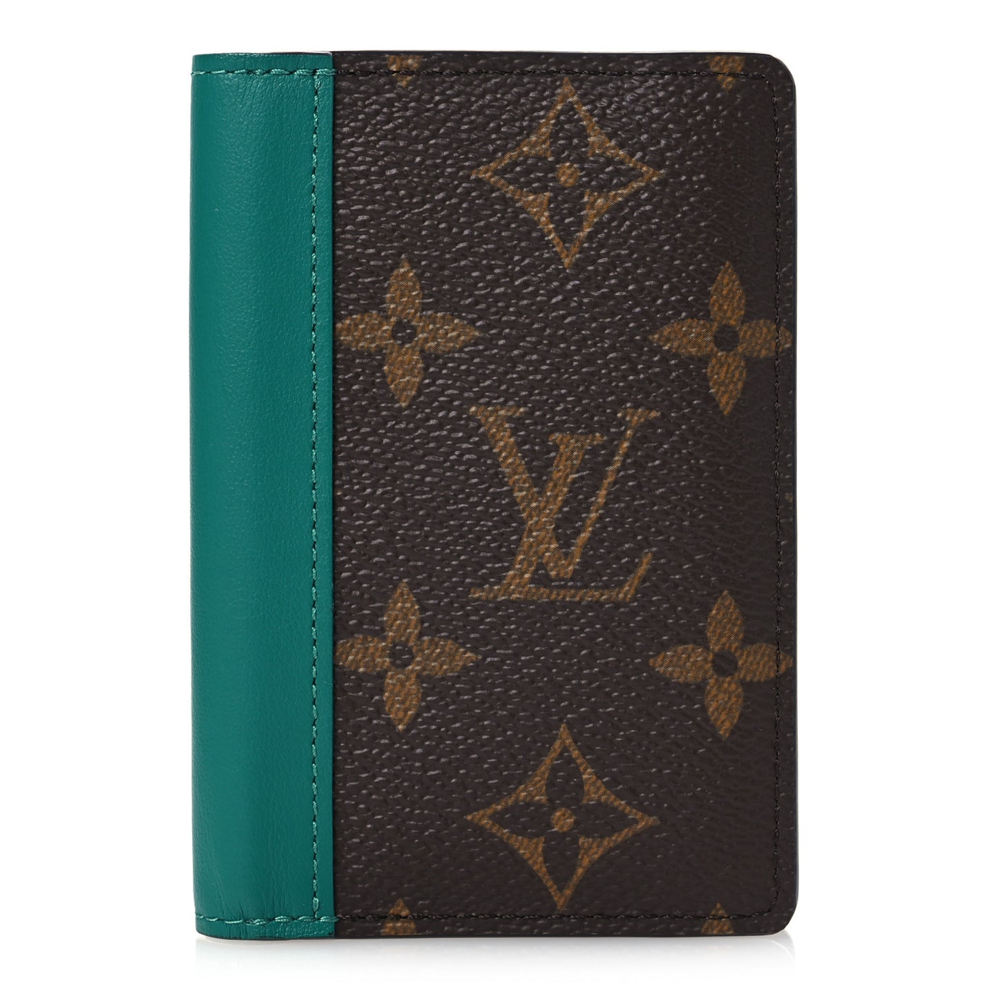 Monogram Macassar Pocket Organizer NM Borneo Green