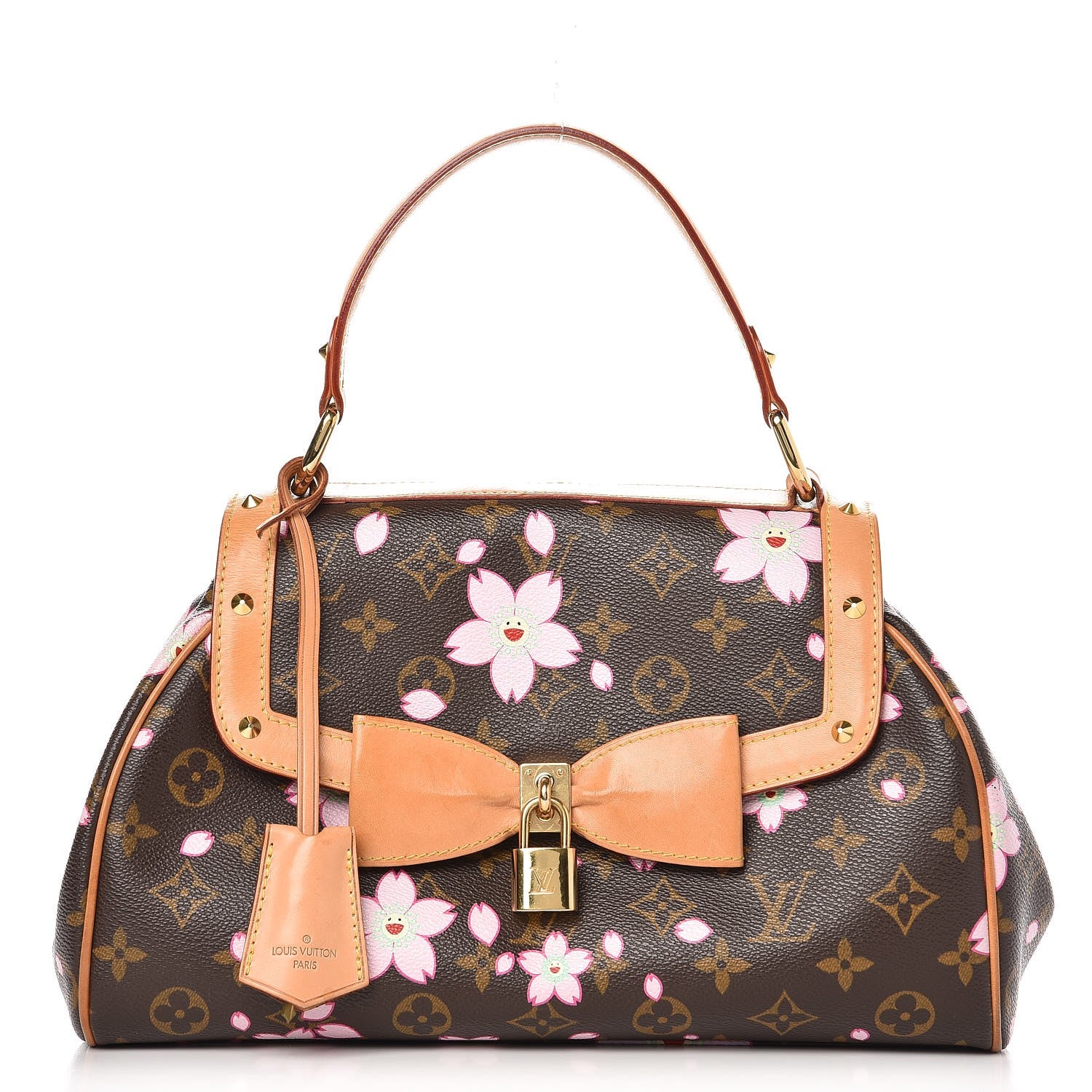 Louis Vuitton Monogram Cherry Blossom Sac Retro Bag Brown 1 of 11
