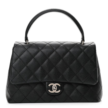 Chanel Caviar Quilted Medium Kelly Flap Bag Black 1 of 12