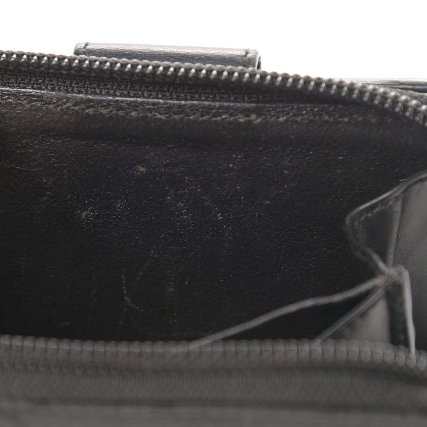 Monogram Zip Around Coin Wallet Black
