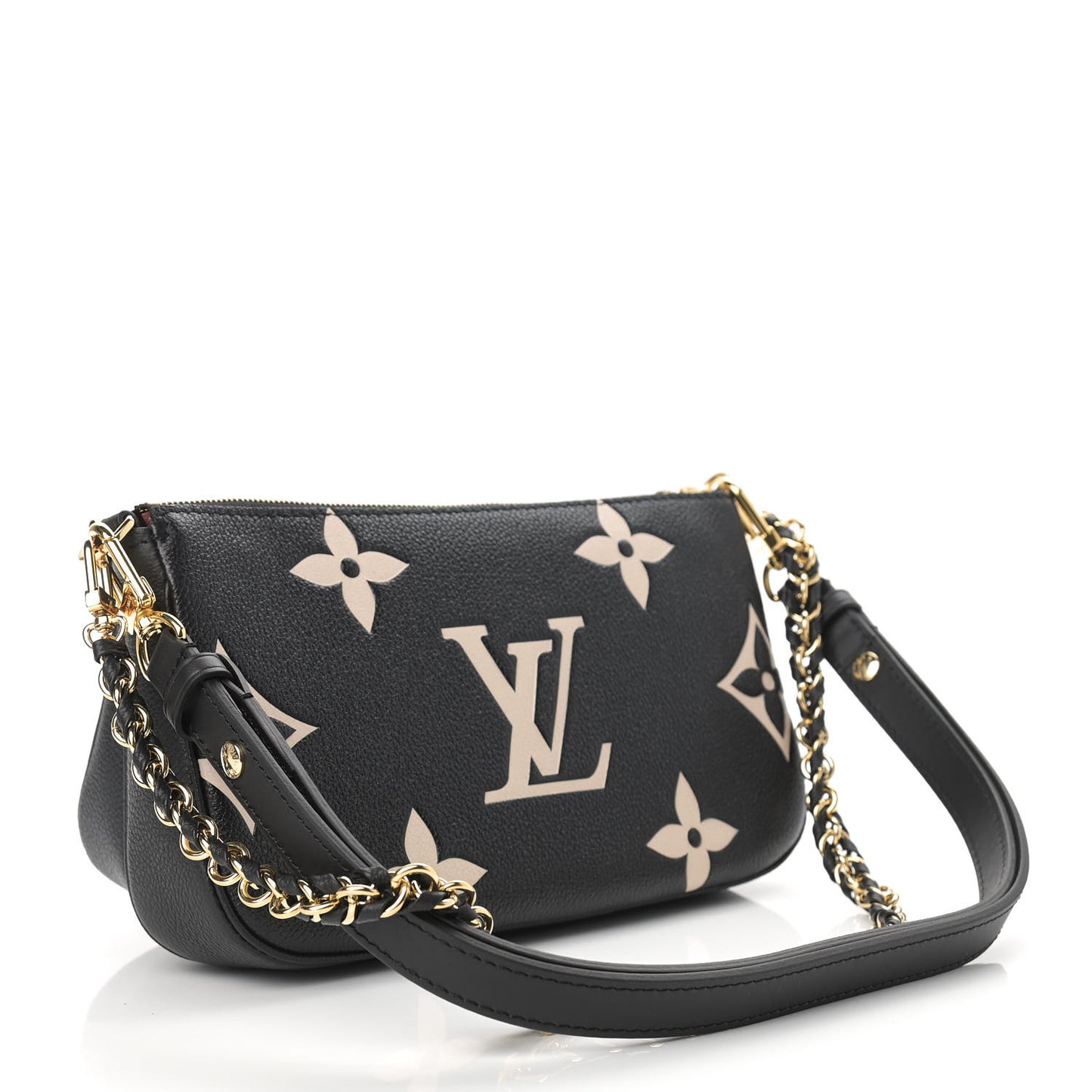Empreinte Monogram Giant Multi Pochette Accessories Black Beige