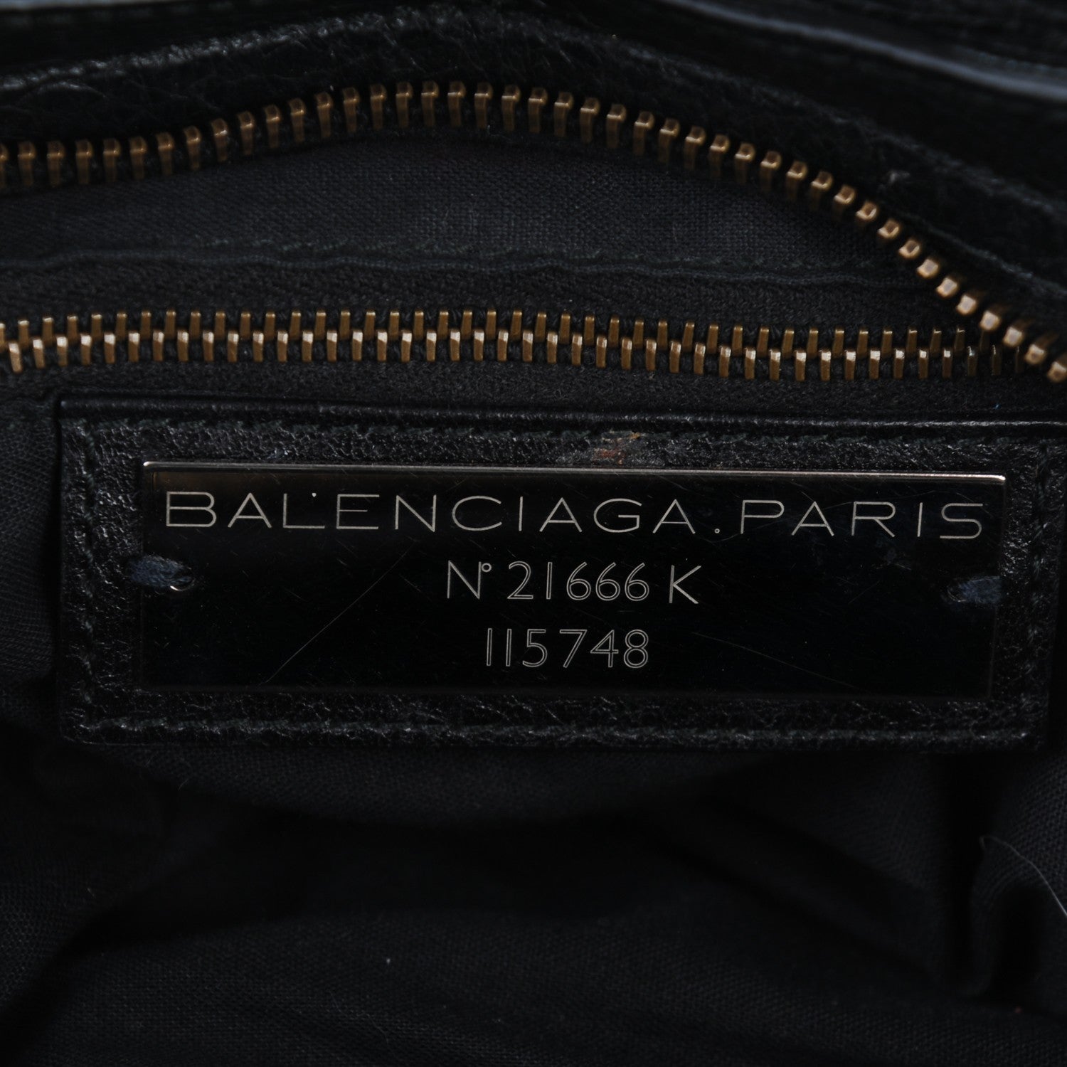 Balenciaga Agneau Classic Hardware City Black 6 of 7