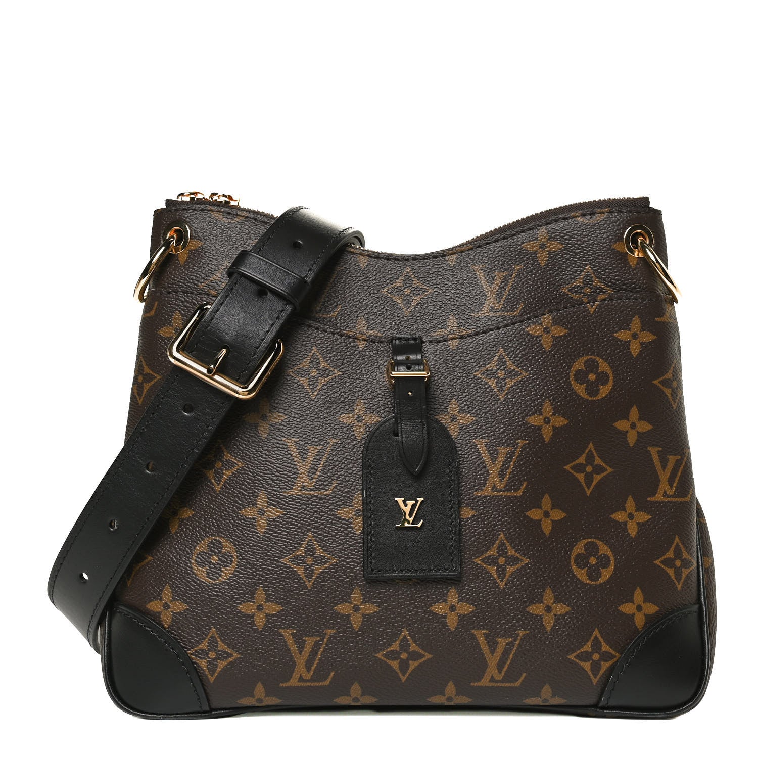 Louis Vuitton Monogram Odeon PM Black 1 of 11