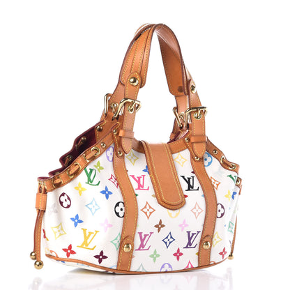 Louis Vuitton Monogram Multicolor Theda GM White 3 of 12