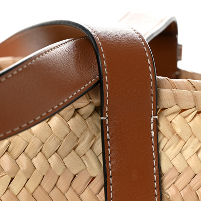 Loewe Raffia Basket Tote Bag Natural Tan 10 of 11