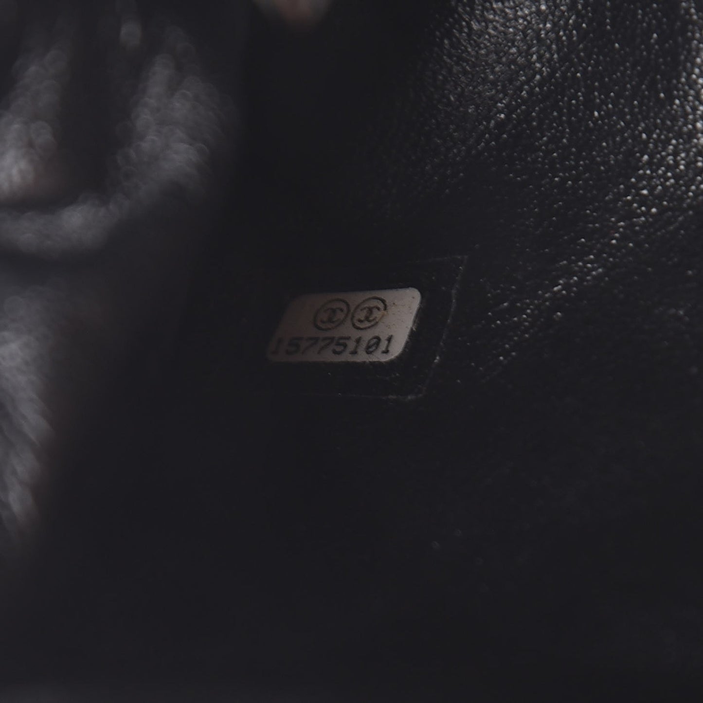 Caviar Quilted Timeless Clutch Black