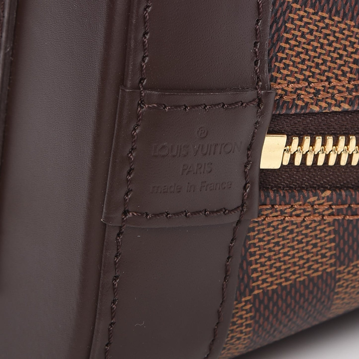 Damier Ebene Alma BB