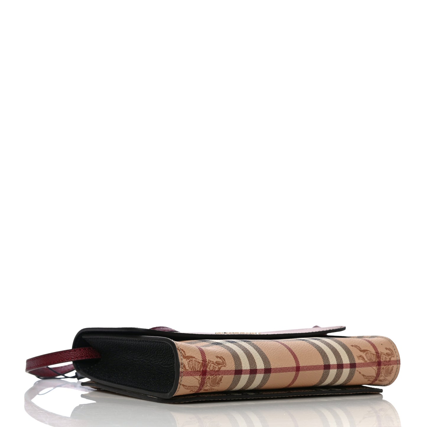 Haymarket Check Small Loxley Crossbody Bright Toffee