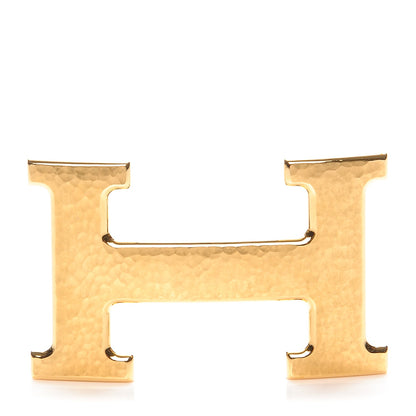 Hermes Martelee 32mm H Belt Buckle Gold 1 of 7