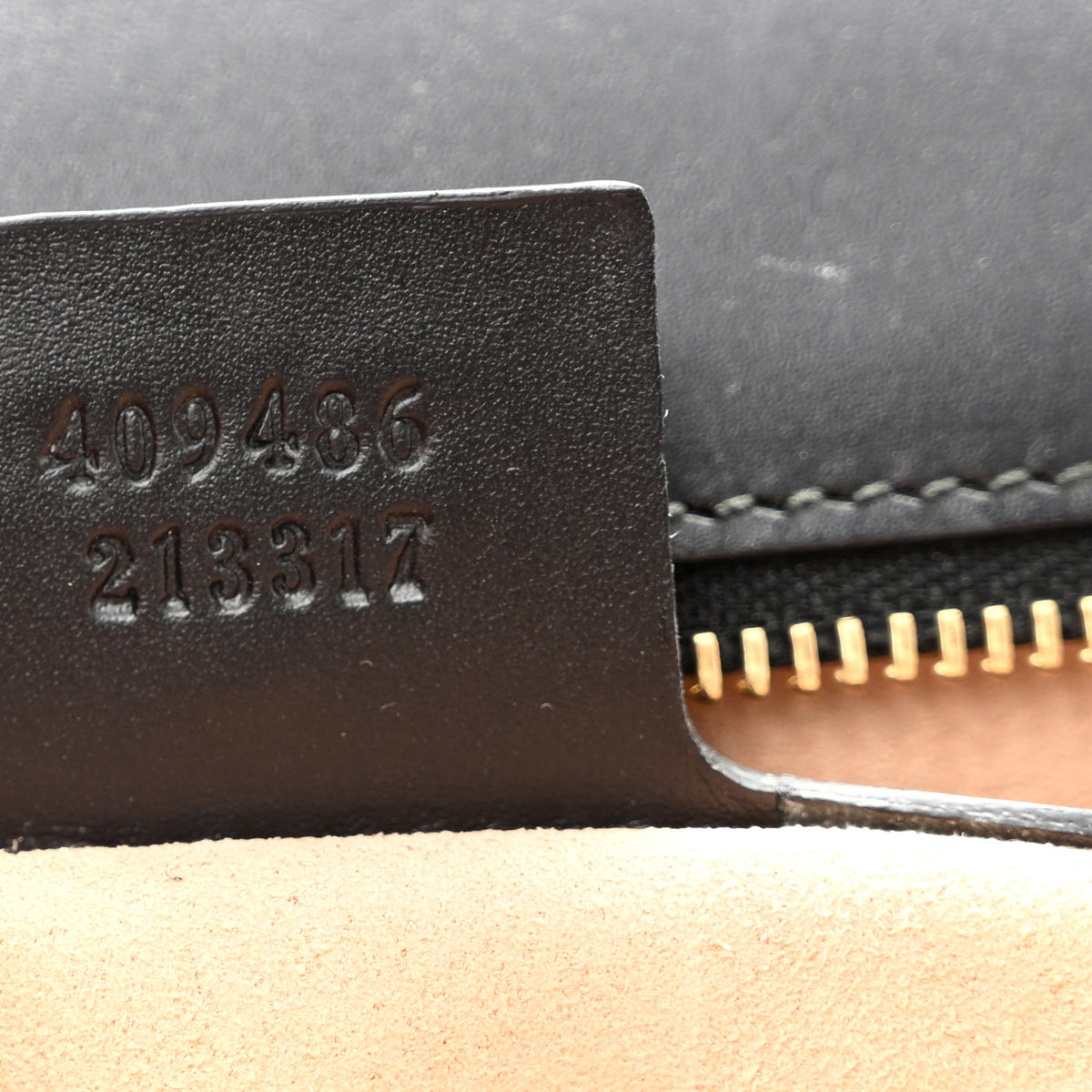 Guccissima Medium Padlock Shoulder Bag Black