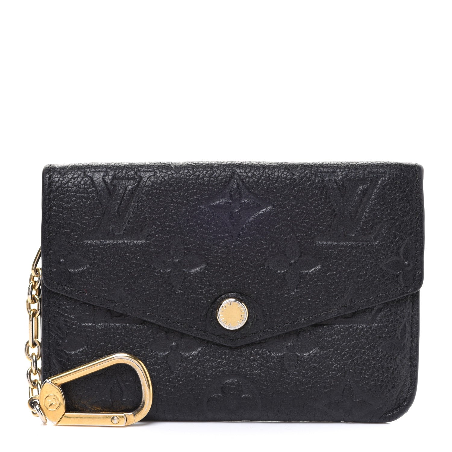 Louis Vuitton Empreinte Key Pouch Black 1 of 12