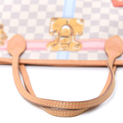 Louis Vuitton Damier Azur Summer Trunks Neo Neverfull MM 11 of 18