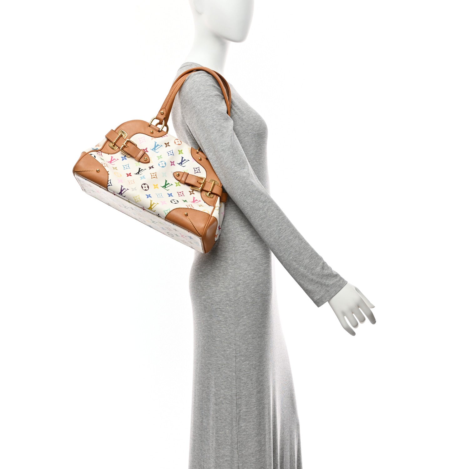 Louis Vuitton Monogram Multicolor Claudia White 2 of 15