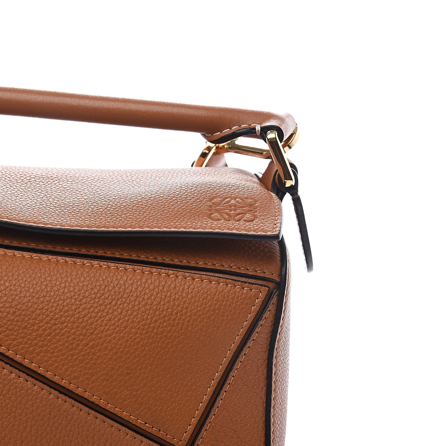 Loewe Calfskin Small Puzzle Bag Light Caramel 8 of 8