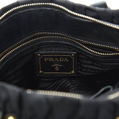 Prada Tessuto Nylon Gaufre Tote Black 6 of 9