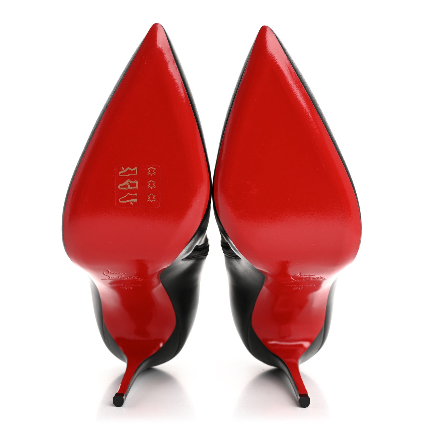 Christian Louboutin Calfskin So Kate Booty 100 Ankle Boots 38 Black 6 of 10