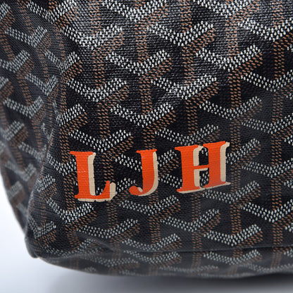 Goyard Goyardine Fidji Zip Hobo Black 19 of 19