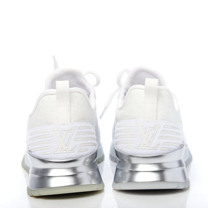 Louis Vuitton Technical Knit V.N.R Sneakers 9 White Silver 4 of 8