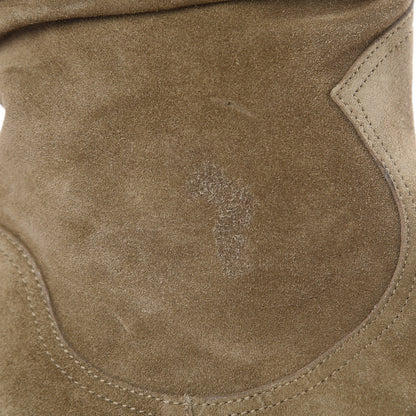 Louis Vuitton Suede Safari Boots 36 Green 8 of 11