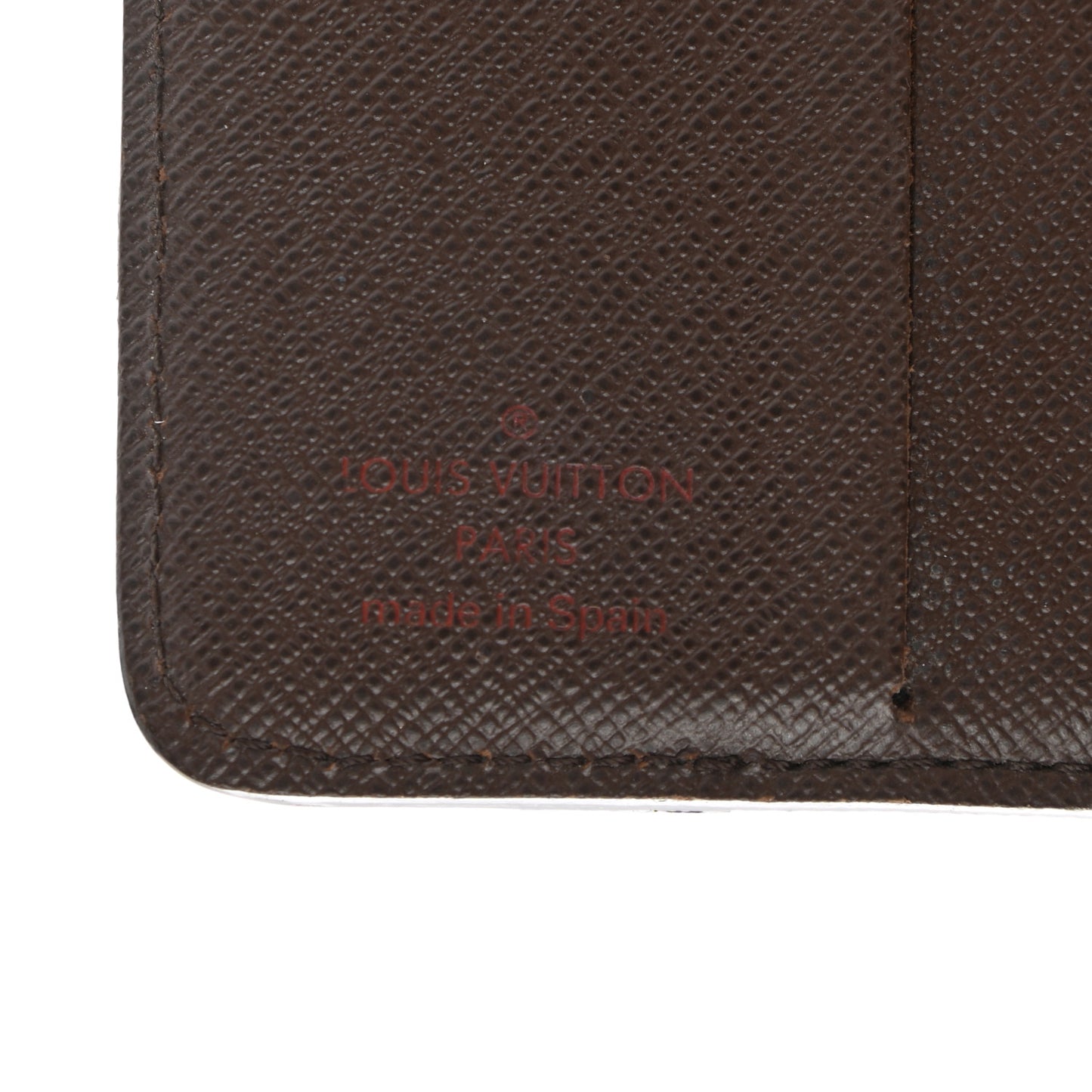 Damier Ebene Zippe Zipped Compact Wallet