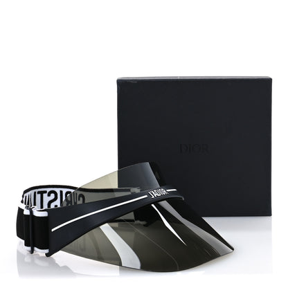 Christian Dior Mirrored DiorClub1 Sun Visor Black 11 of 11
