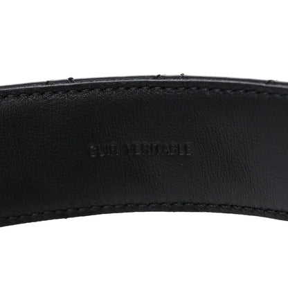 Chanel Calfskin Quilted CC Chain Belt 85 Black 3 of 7