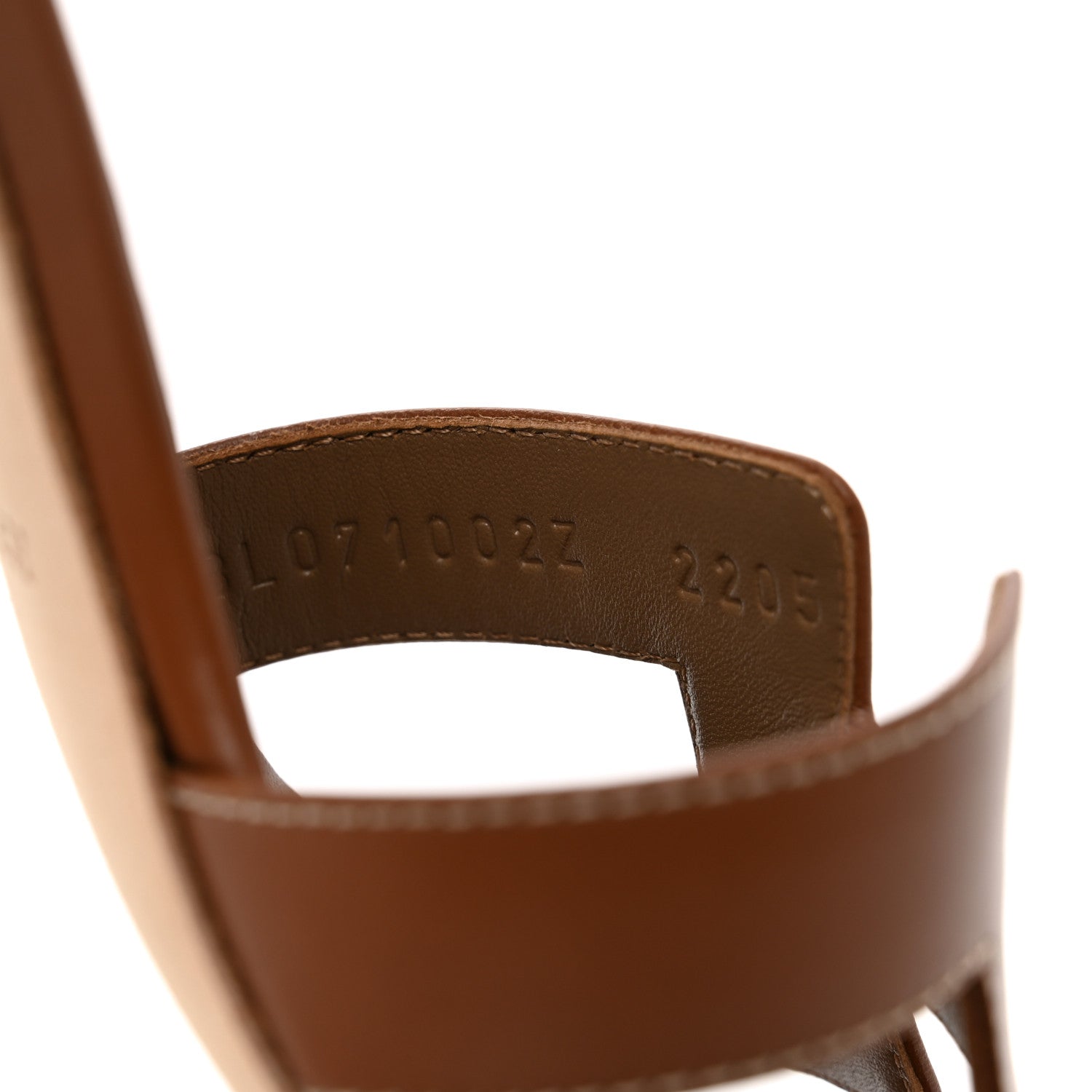 Hermes Calfskin Oasis Sandals 36 Gold 7 of 9