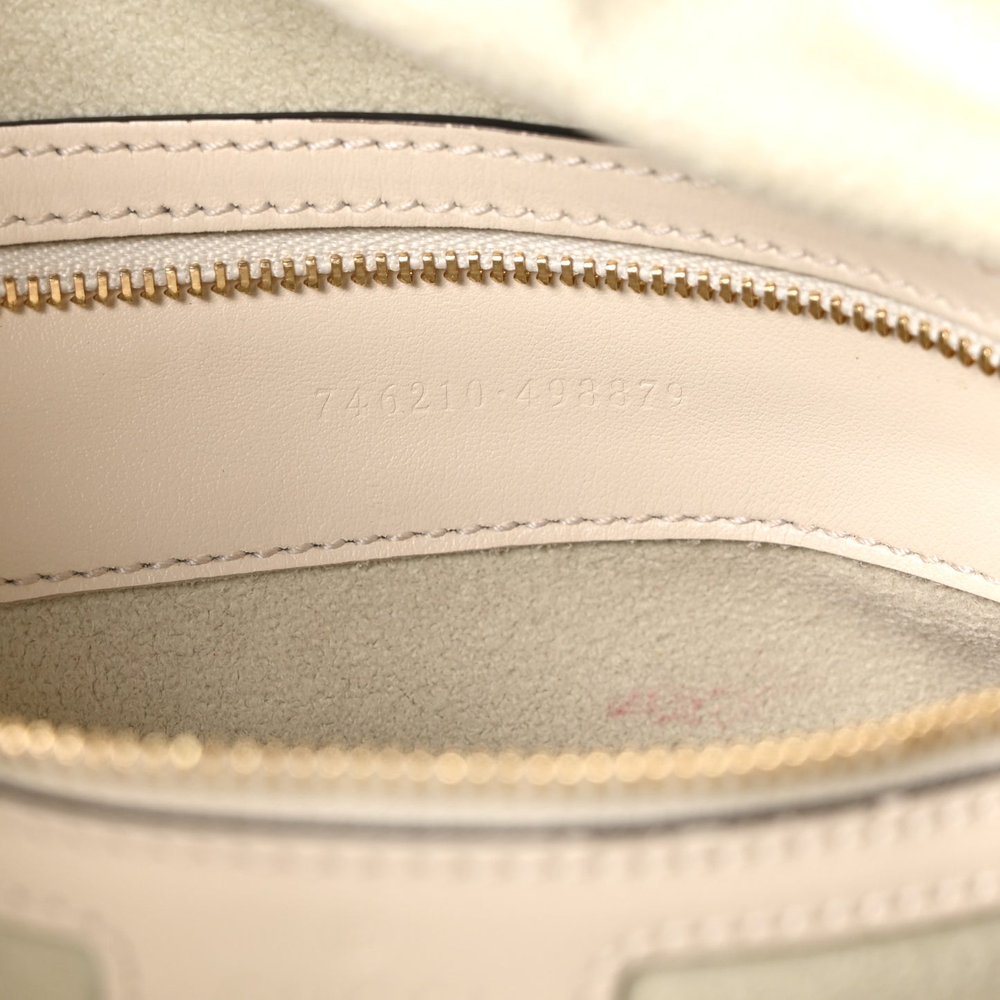 Calfskin Quilted Medium Deco Tote Bag Mystic White