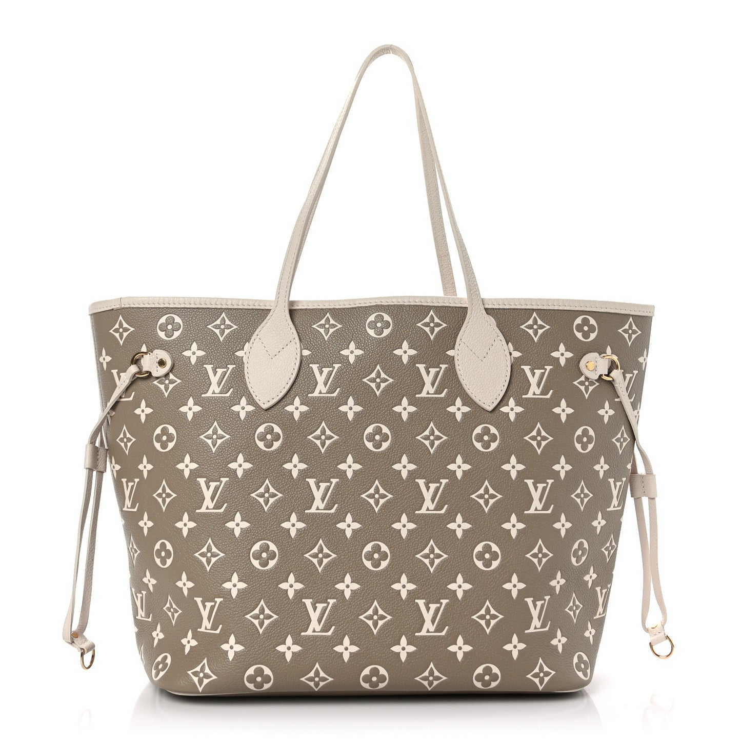 Empreinte Monogram Spring In The City Neverfull MM Kaki Beige Cream