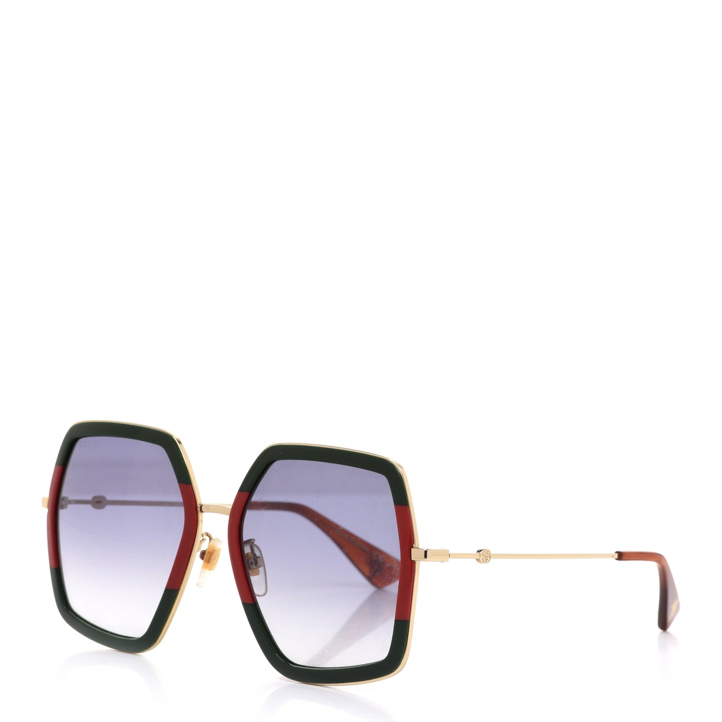 Square Frame Web GG0106S Sunglasses Tortoise