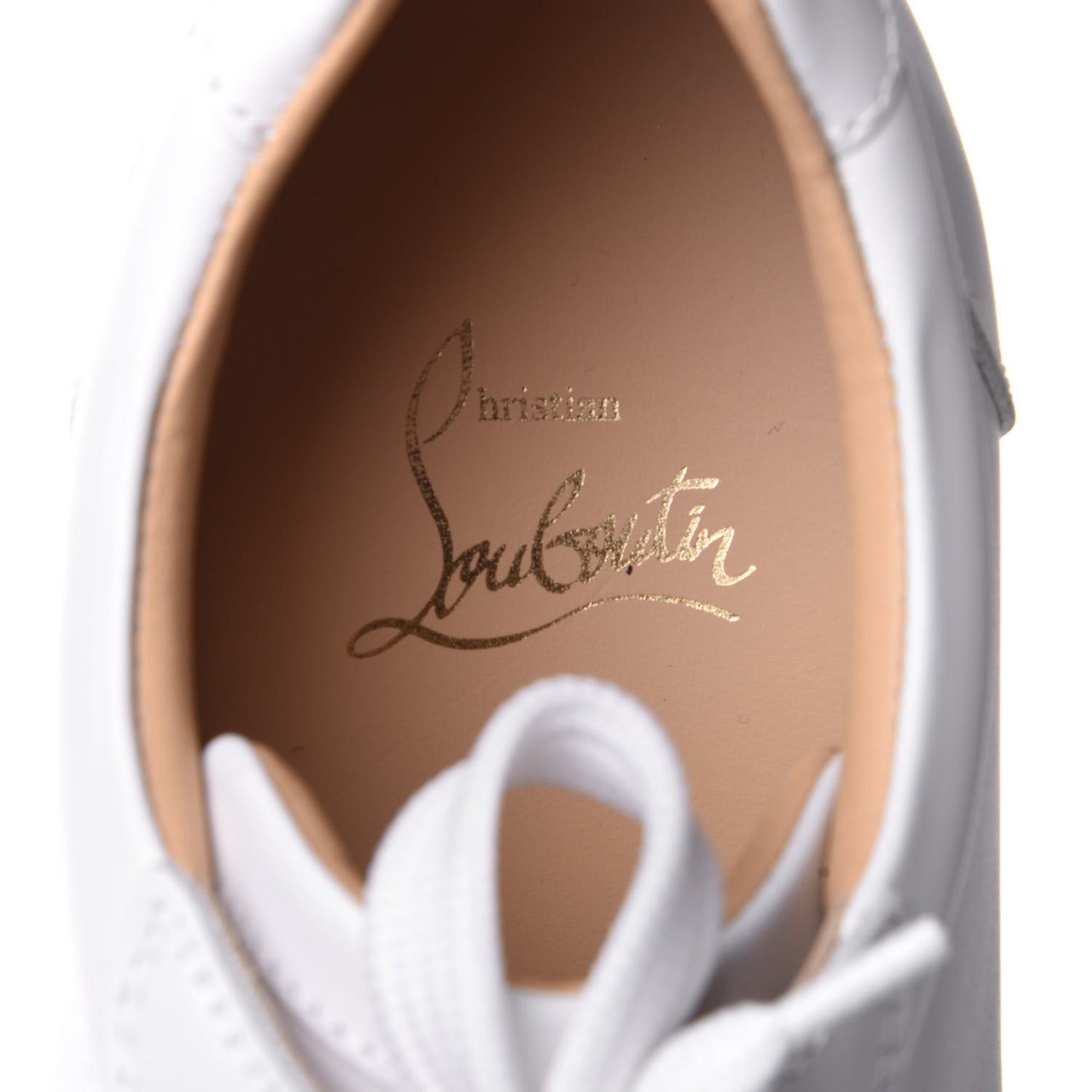 Calfskin Vieira Flat Sneakers 38.5 Latte