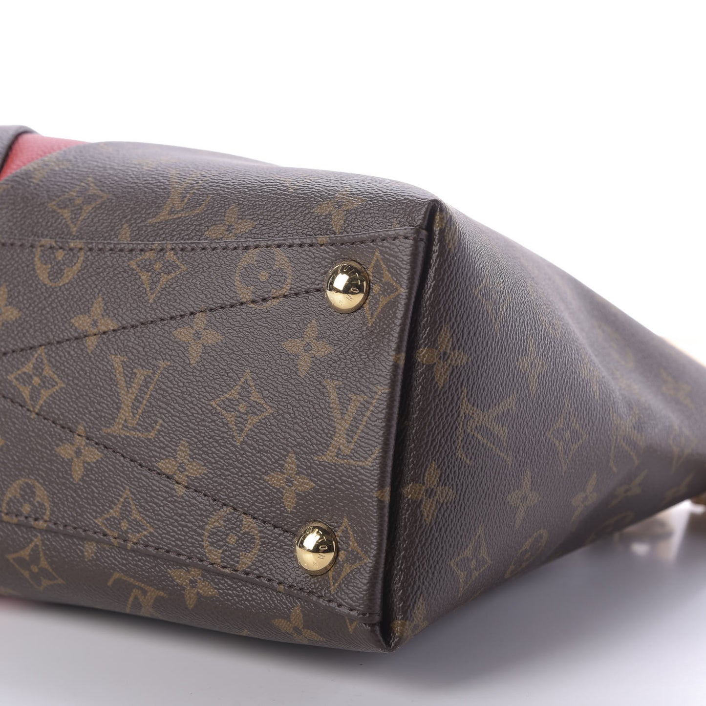 Monogram V Tote MM Cherry