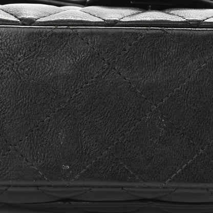Chanel Crumpled Calfskin Quilted Mini Rectangular Flap So Black 12 of 12