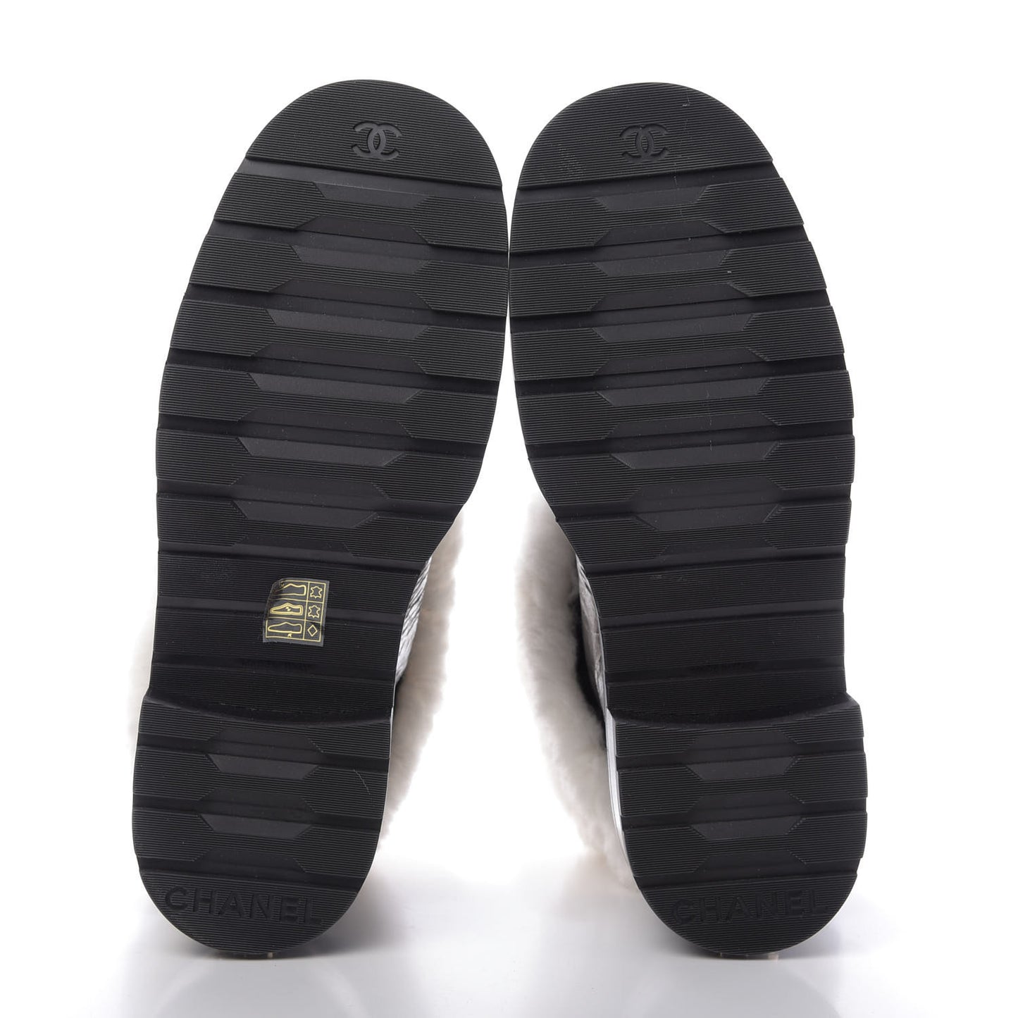 Lambskin Shearling Short Boots 40 Black