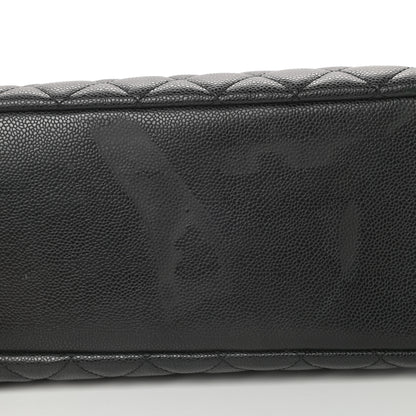 Chanel Caviar Quilted Grand Shopping Tote GST Black 13 of 13