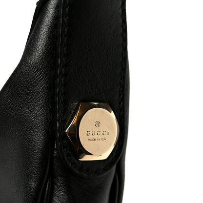 Gucci Monogram Medium Charmy Hobo Black 8 of 11