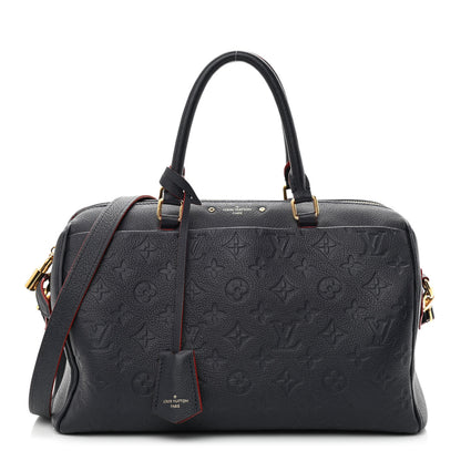 Louis Vuitton Empreinte Speedy Bandouliere 25 NM Marine Rouge 1 of 11