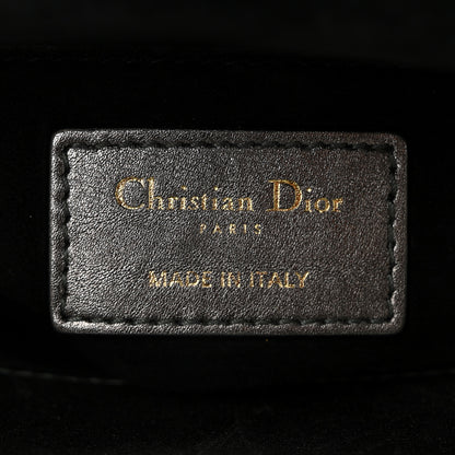 Christian Dior Lambskin Cannage Small My ABCDior Lady Dior Metallic Grey 6 of 12