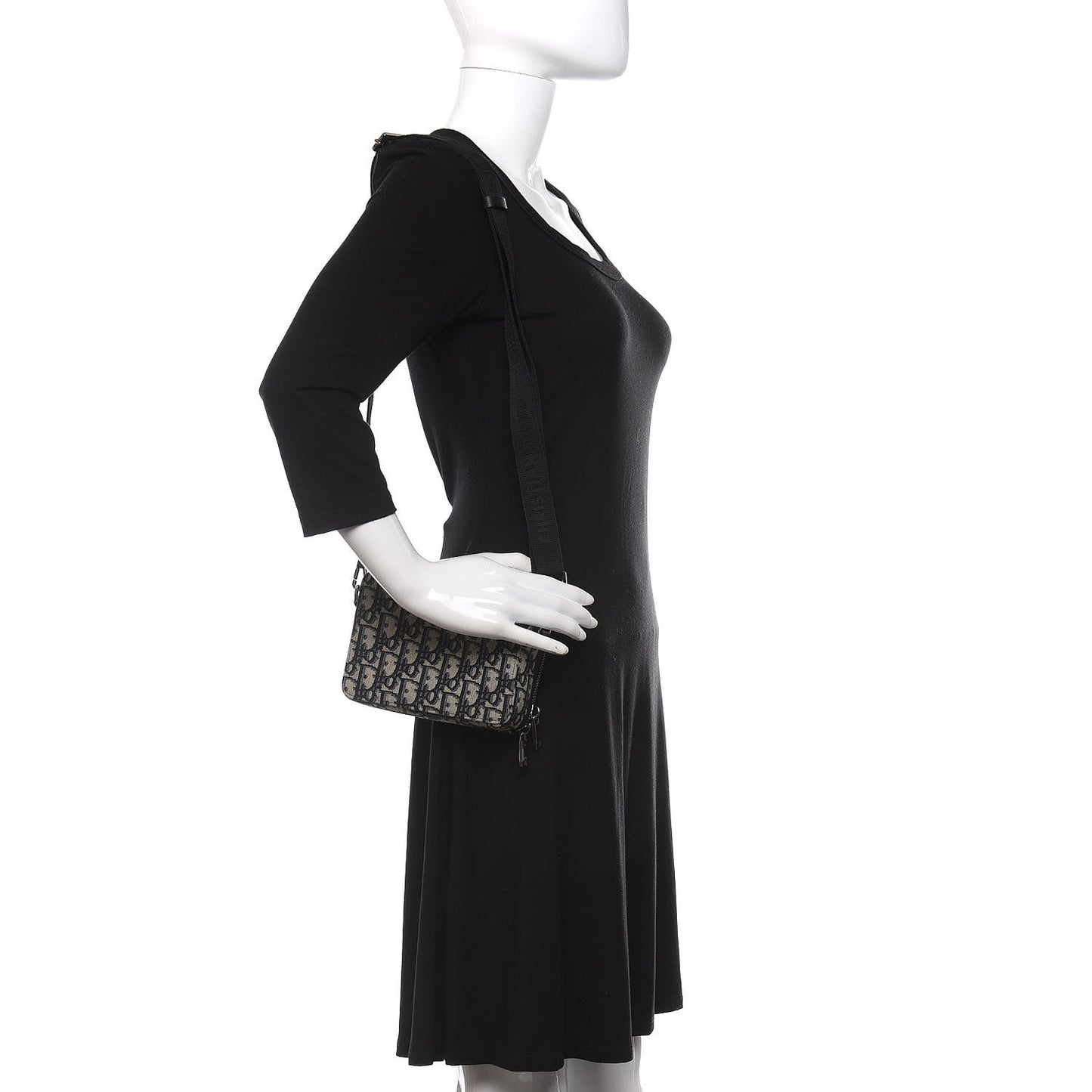 Oblique Pouch Navy Blue