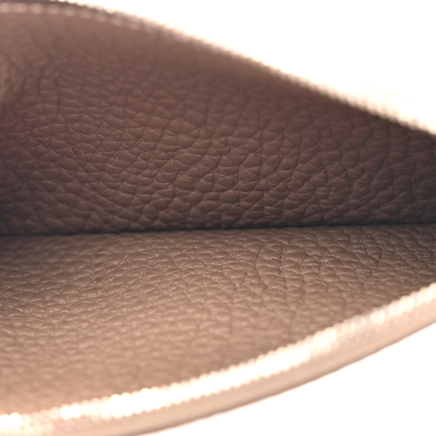 Hermes Togo Dogon Duo Wallet Etoupe 8 of 11
