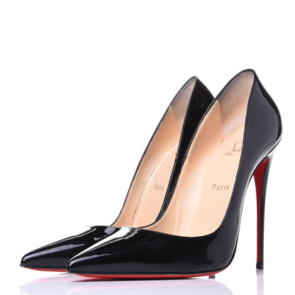 Christian Louboutin Patent So Kate 120 Pumps 41 Black 3 of 10