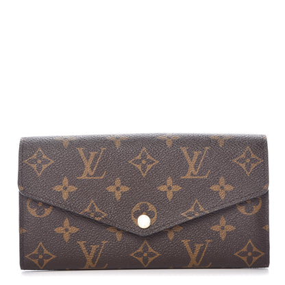 Louis Vuitton Monogram Sarah Wallet NM Coquelicot 1 of 8