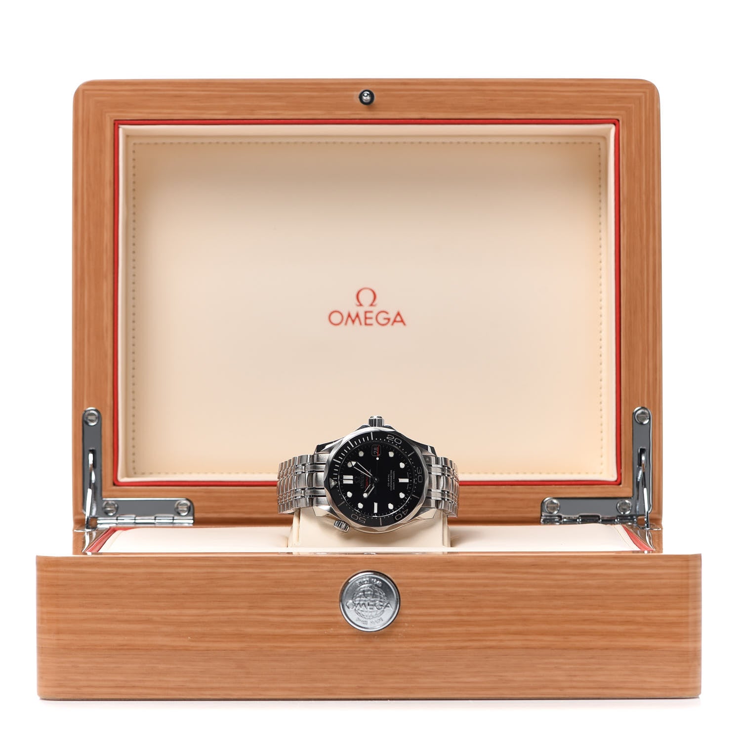 Omega Stainless Steel 36mm Seamaster Co-Axial Automatic Watch Black 212.30.36.20.01.002 6 of 6