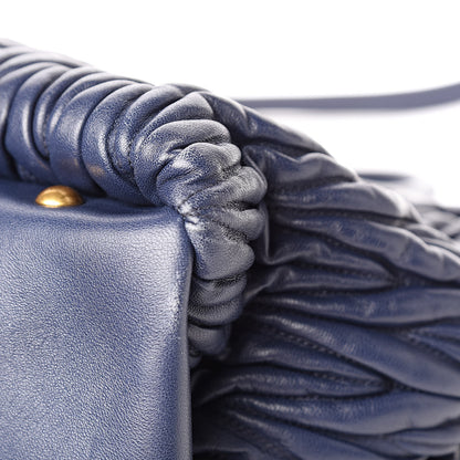 Miu Miu Nappa Matelasse Tote Bleuette 11 of 15