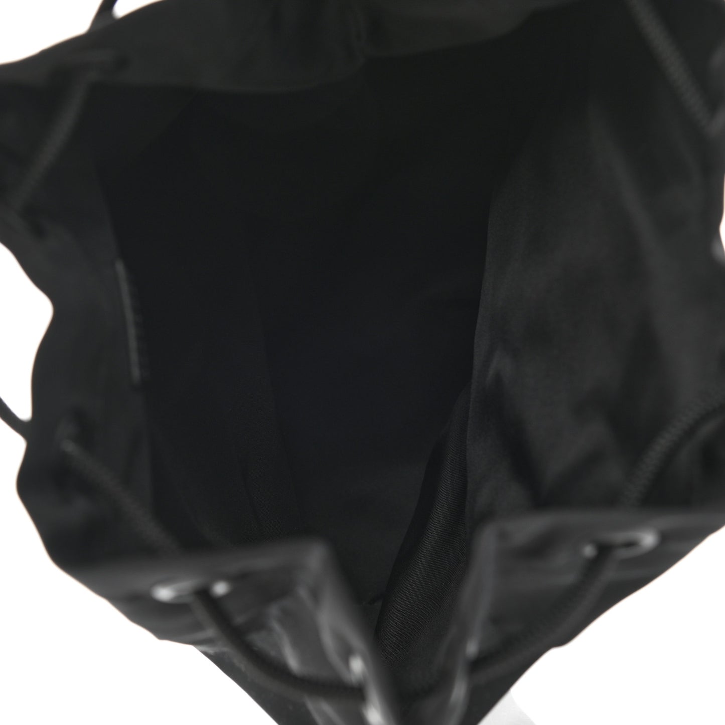 Econyl Phoebe Drawcord Pouch Black