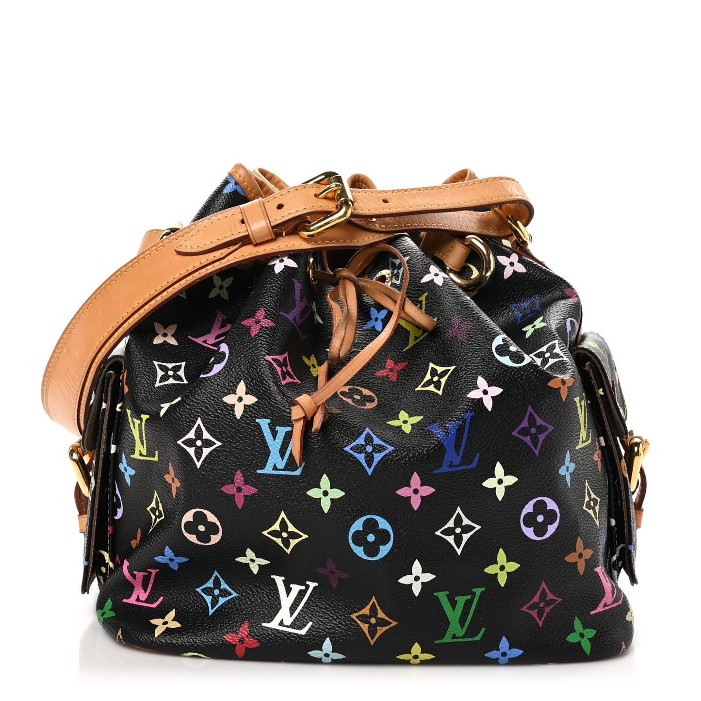 Monogram Multicolor Petit Noe Black
