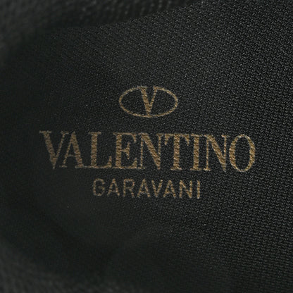 Valentino Garavani Nappa Suede Camouflage Mens Rockrunner Sneakers 41 Black 7 of 11