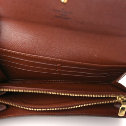 Louis Vuitton Monogram Sarah Wallet 4 of 8