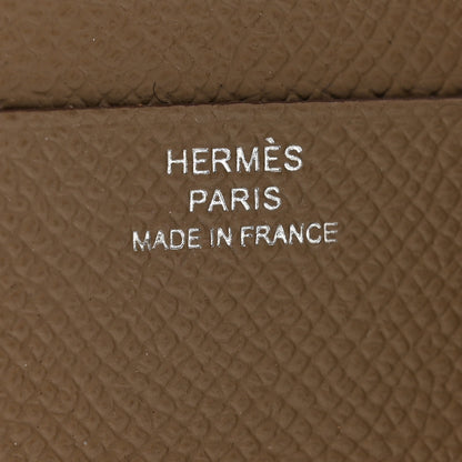 Hermes Epsom MC2 Euclide Card Holder Case Etoupe 6 of 8