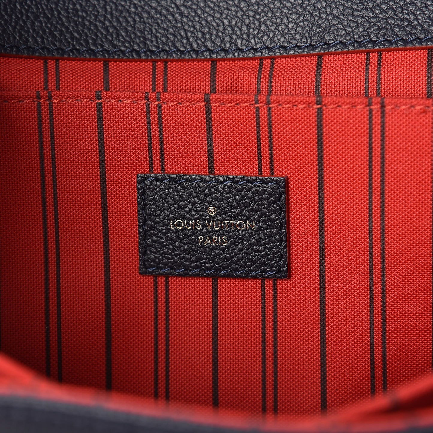 Empreinte Pochette Metis Marine Rouge